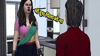 Ibu Tiri India Menggoda Dan Menggairahkan Anak Tirinya Dengan Suara Hindi Yang Menggoda