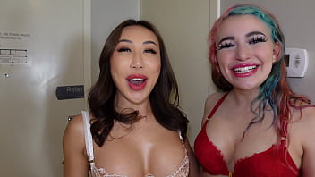 Pasangan Ajak Gadis Asia Seksi Untuk Bercinta Tiga Seks Di Hari Valentine